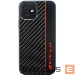 Tagakaaned Audi  Audi Carbon Fiber Stripe iPhone 11 / Xr 6.1" black/black hardcase AUS-TPUPCIP11-R8/D1-BK