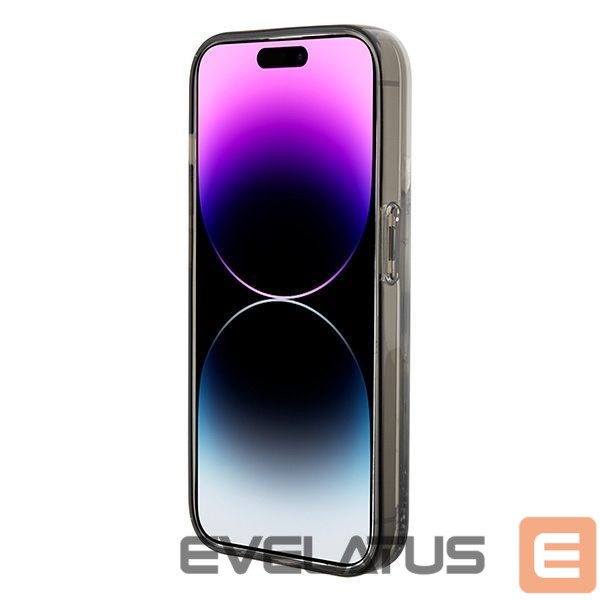 Tagakaaned Karl Lagerfeld Karl Lagerfeld Liquid Glitter Ikonik case for iPhone 15 Pro - transparent