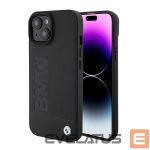 Tagakaaned BMW  BMW BMHMP15SSLLBK iPhone 15 6.1" black/black Magsafe hardcase Signature Logo Imprint 