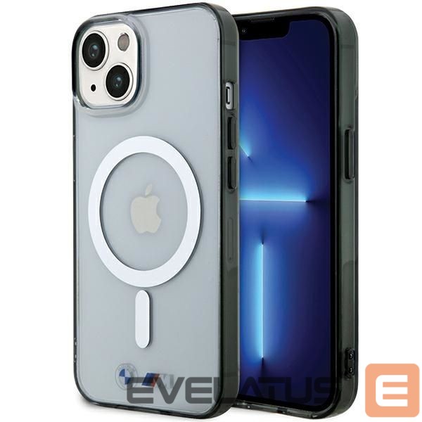 Tagakaaned BMW BMW Silver Ring MagSafe iPhone 15 Case - Clear