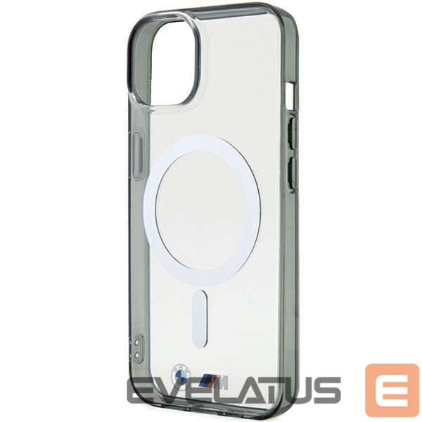 Tagakaaned BMW BMW Silver Ring MagSafe iPhone 15 Case - Clear