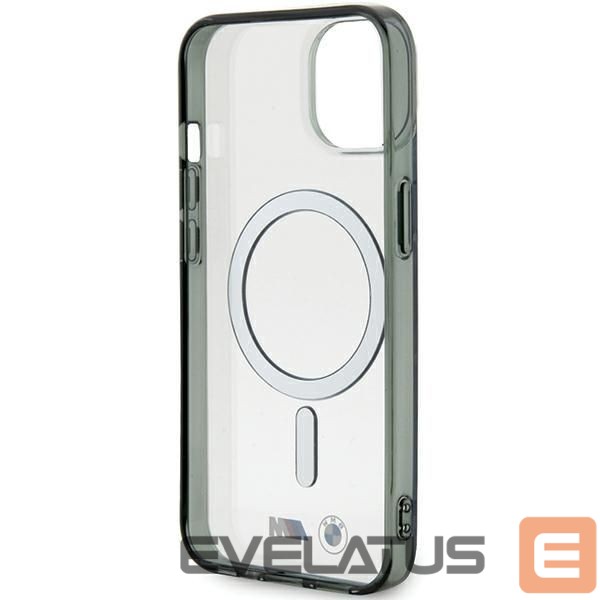 Tagakaaned BMW BMW Silver Ring MagSafe iPhone 15 Case - Clear