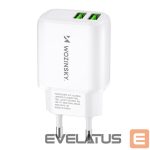 Adaptrid Wozinsky  Wozinsky CUWCW 2.4A 2 x USB-A Wall Charger - White 