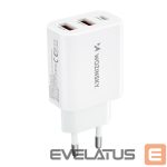 Adaptrid Wozinsky  Wozinsky CWCUCW 30W USB-C / 2 x USB-A Wall Charger - White 
