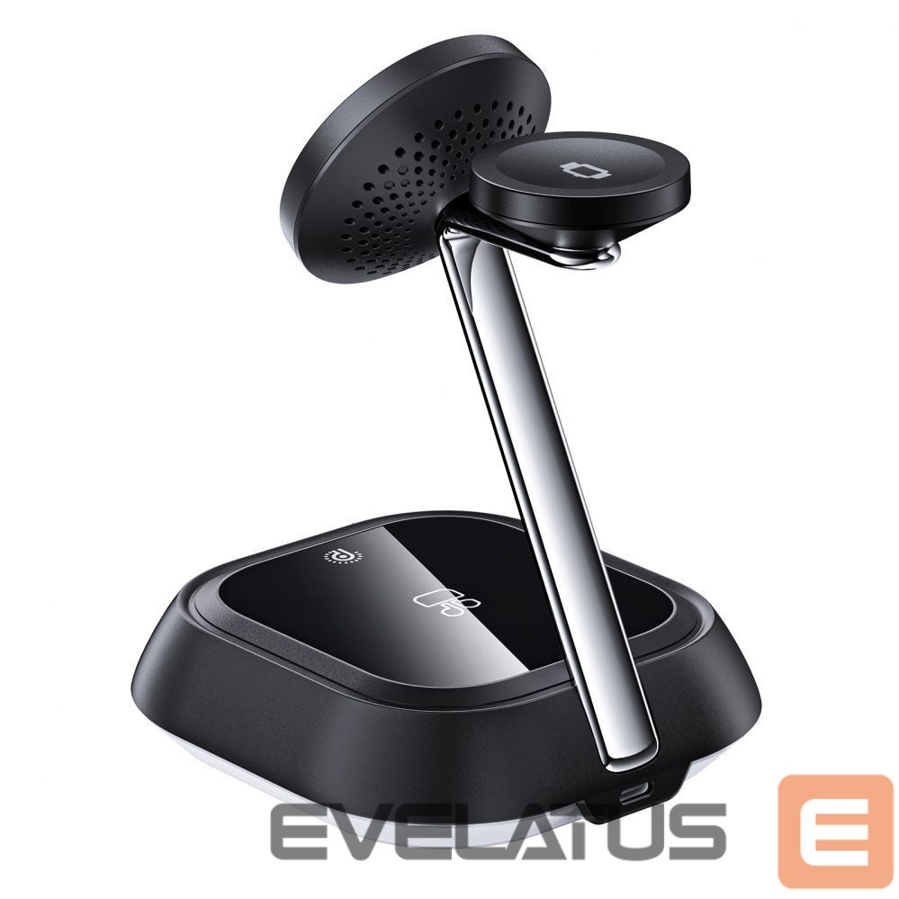 Adaptrid Acefast 3in1 Acefast E16 15W inductive charging station for phone / headphones / watch - black