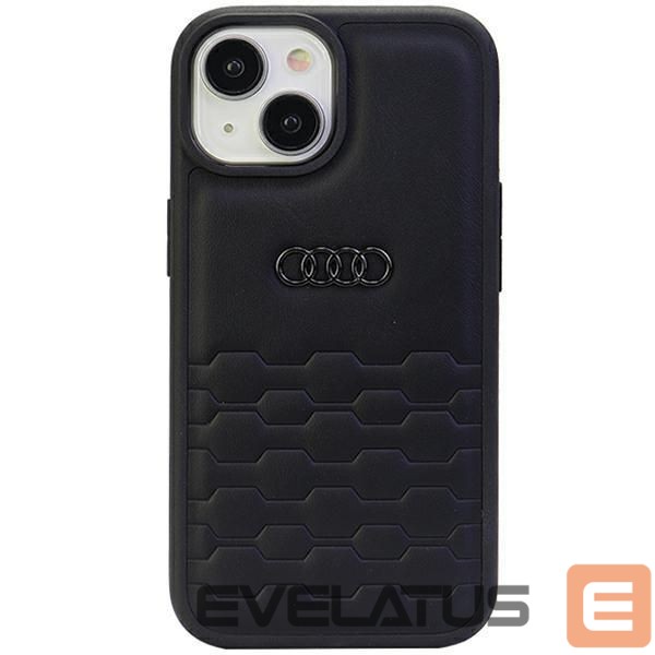 Tagakaaned Audi Audi GT Synthetic Leather case for iPhone 15 Plus - black