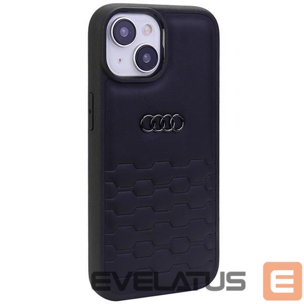 Tagakaaned Audi Audi GT Synthetic Leather case for iPhone 15 Plus - black