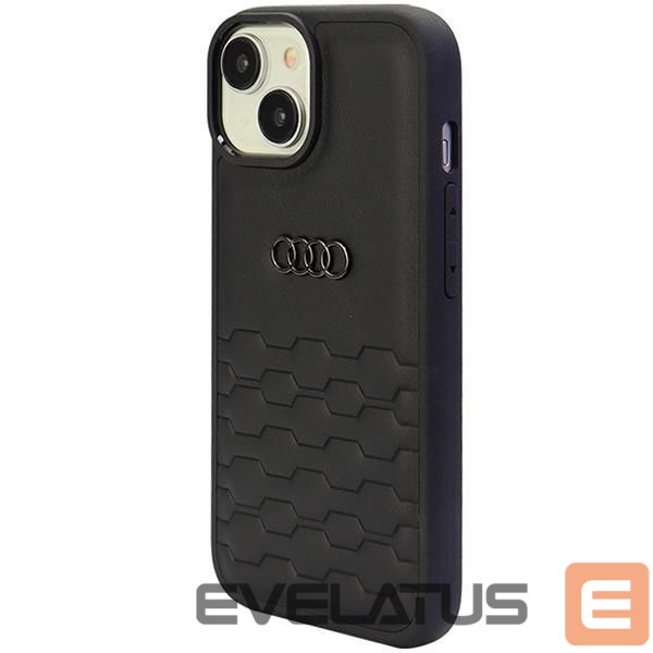 Tagakaaned Audi Audi GT Synthetic Leather case for iPhone 15 Plus - black