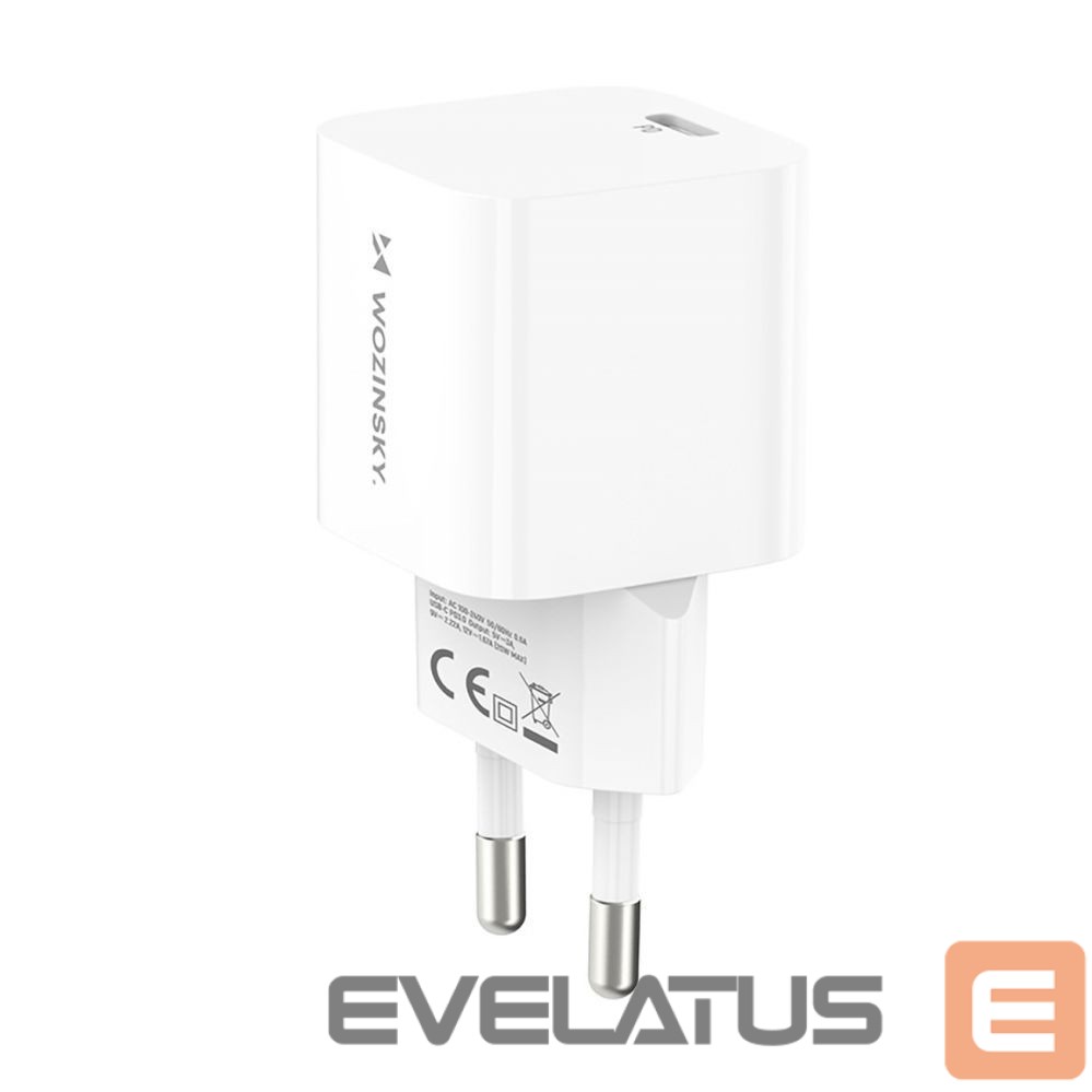 Adaptrid Wozinsky Wozinsky CMWCS USB-C PD 20W Wall Charger - White