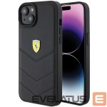 Tagakaaned Ferrari  Ferrari FEHCP15MRDUK iPhone 15 Plus 6.7" black/black hardcase Quilted Metal Logo