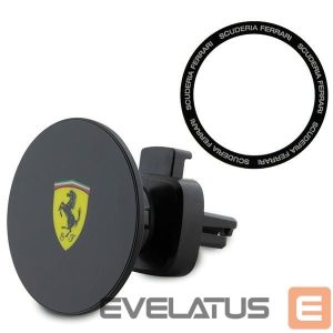 Muu telefoni lisavarustus Ferrari  Ferrari FECHMMAK magnetic holder for grille black/black 2023 Collection MagSafe