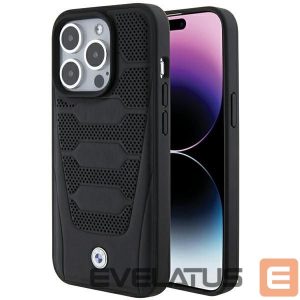 Tagakaaned BMW  BMW Leather Seats Pattern case for iPhone 15 Pro Max - black 