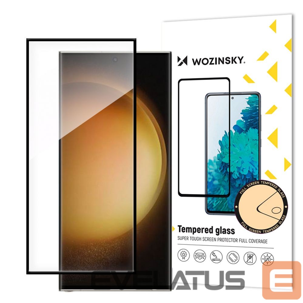 Muu telefoni lisavarustus Wozinsky Wozinsky Full Glue tempered glass for Samsung Galaxy S24 Ultra with black frame