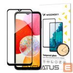 Kaitseklaasid Wozinsky - Wozinsky Full Glue Tempered Glass with Black Frame for Samsung A15 / A15 5G 