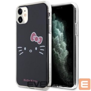 Tagakaaned Hello Kitty  Hello Kitty IML Kitty Face case for iPhone 11 / Xr - black 
