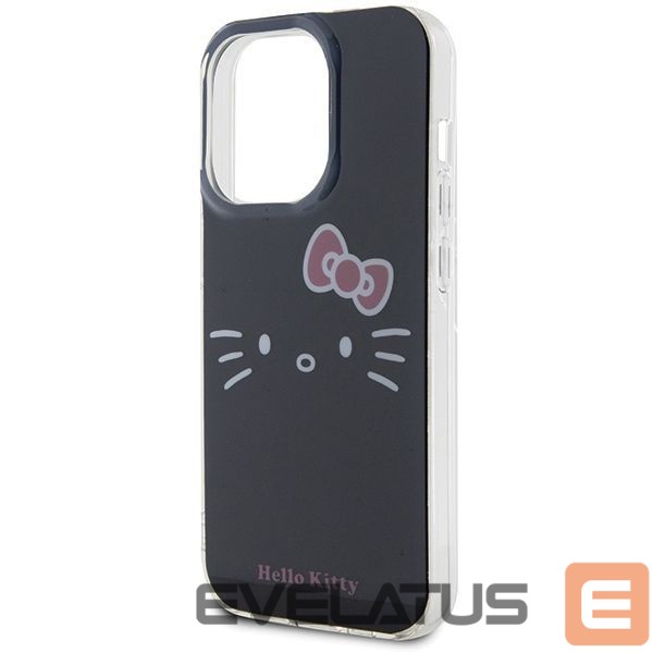 Tagakaaned Hello Kitty Hello Kitty IML Kitty Face case for iPhone 13 Pro Max - black