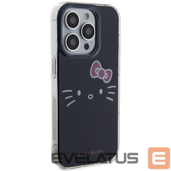Tagakaaned Hello Kitty Hello Kitty IML Kitty Face case for iPhone 14 Pro - black