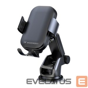 Automaatne hoidja Wozinsky  Wozinsky WUMID Car Dashboard Phone Holder with 15W Inductive Charger - Black 