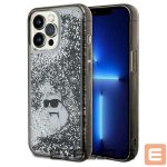Tagakaaned Karl Lagerfeld  Karl Lagerfeld Liquid Glitter Choupette case for iPhone 13 Pro Max - transparent 