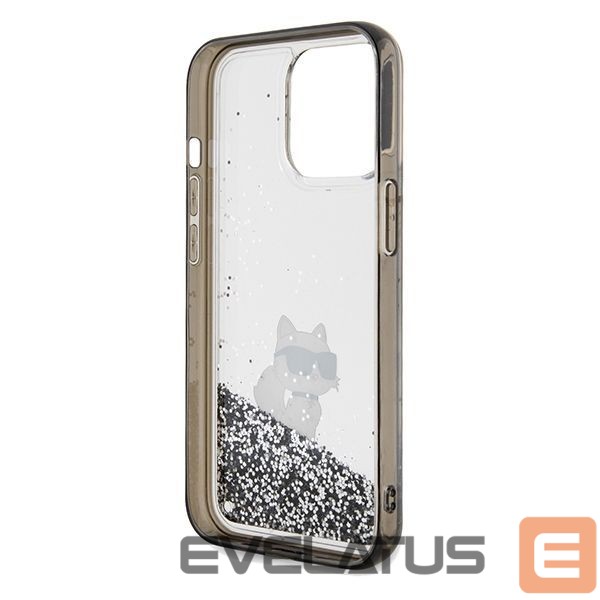 Tagakaaned Karl Lagerfeld Karl Lagerfeld Liquid Glitter Choupette case for iPhone 13 Pro Max - transparent
