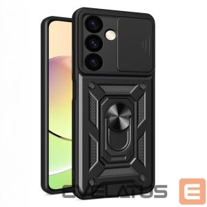 Muu telefoni lisavarustus Hurtel  Hybrid Armor Camshield armored case for Samsung Galaxy S24 with camera cover - black 