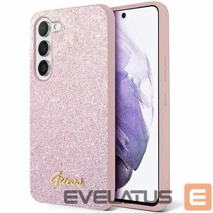 Muu telefoni lisavarustus Guess  Guess Glitter Script case for Samsung Galaxy S24 - pink 
