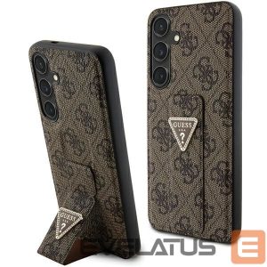 Muu telefoni lisavarustus Guess  Guess GUHCS24SPGS4TDW S24 S921 brown/brown hardcase Grip Stand 4G Triangle Strass