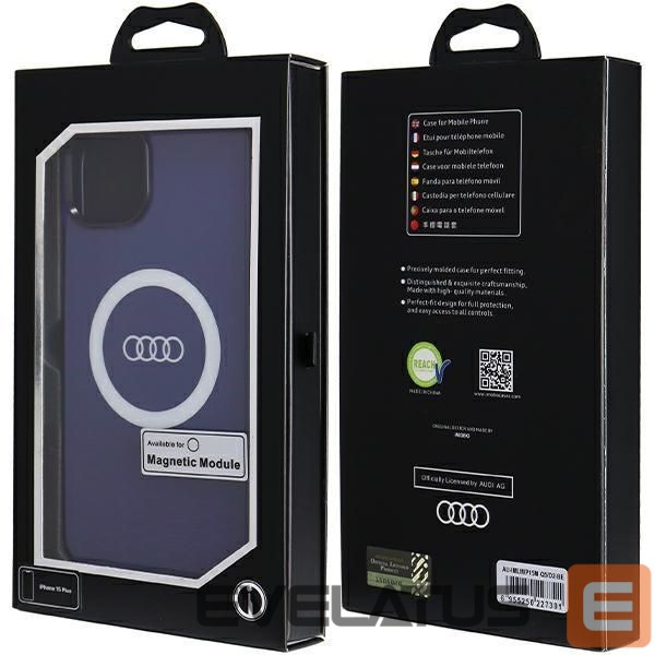 Tagakaaned Audi Blue