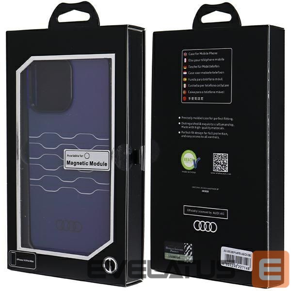 Tagakaaned Audi Blue