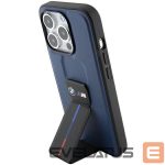 Tagakaaned BMW  BMW M Grip Stand Bicolor case for iPhone 15 Pro - navy blue 