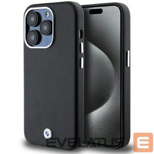 Tagakaaned BMW  BMW Signature Wrapped Metal MagSafe case for iPhone 14 Pro - black 