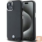 Tagakaaned BMW  BMW Signature Wrapped Metal MagSafe Case for iPhone 15/14/13 - Black 