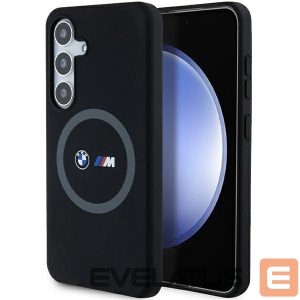 Tagakaaned BMW  BMW M Silicone Printed Ring MagSafe case for Samsung Galaxy S24 - black 