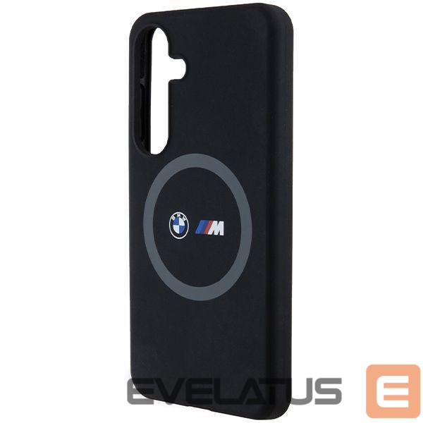 Tagakaaned BMW BMW M Silicone Printed Ring MagSafe case for Samsung Galaxy S24 - black