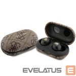 Tagakaaned Guess  TWS Guess 4G Metal Bluetooth headphones with ENC docking station - brown 