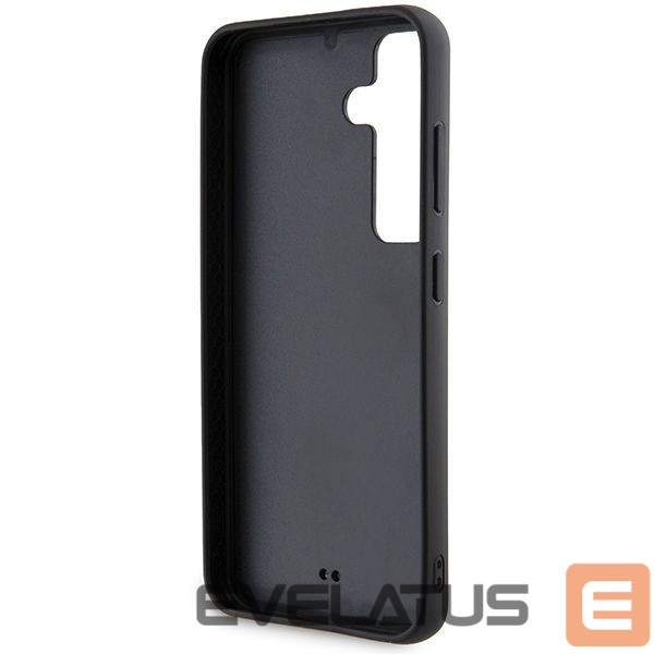 Tagakaaned Karl Lagerfeld Karl Lagerfeld Rhinestone Metal Logo case for Samsung Galaxy S24+ - black