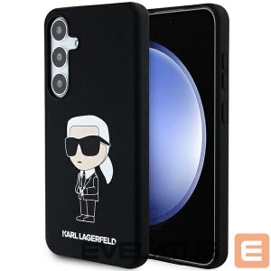 Tagakaaned Karl Lagerfeld  Karl Lagerfeld Silicone Ikonik case for Samsung Galaxy S24+ - black 