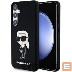 Tagakaaned Karl Lagerfeld - Karl Lagerfeld Silicone Ikonik case for Samsung Galaxy S24 - black 