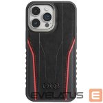 Muu telefoni lisavarustus Audi  Audi Genuine Leather case with MagSafe for iPhone 14 Pro - black and red