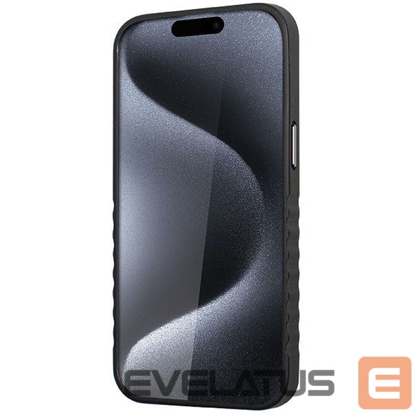 Muu telefoni lisavarustus Audi Audi Genuine Leather case with MagSafe for iPhone 15 Pro Max - black and red