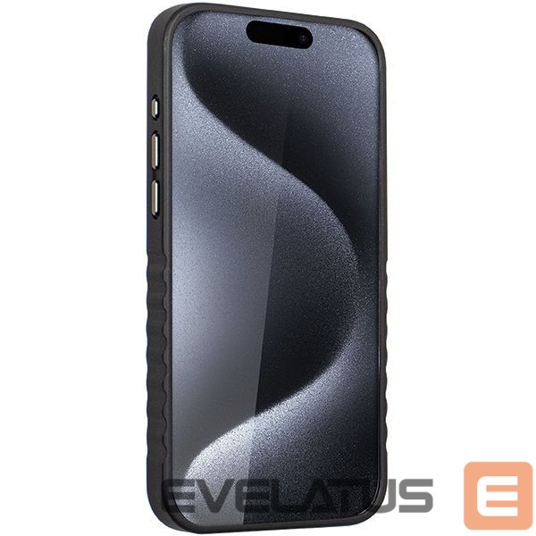 Muu telefoni lisavarustus Audi Audi Genuine Leather case with MagSafe for iPhone 15 Pro Max - black and red
