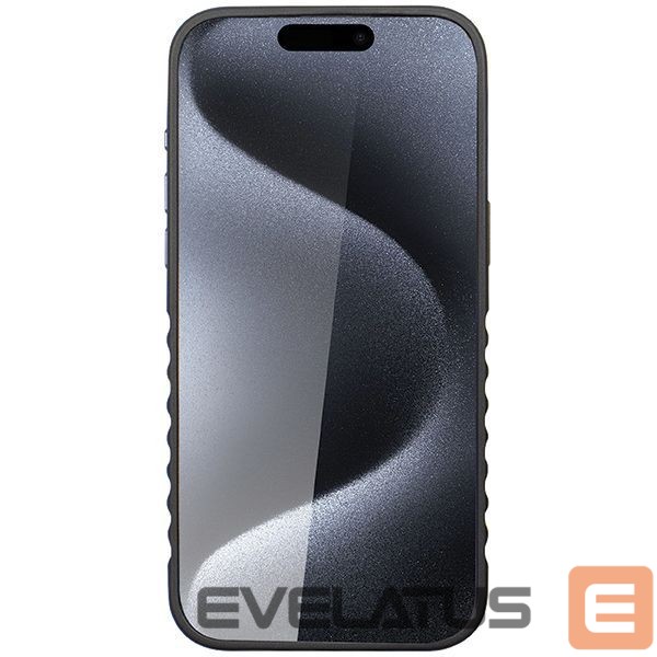 Muu telefoni lisavarustus Audi Audi Genuine Leather case with MagSafe for iPhone 15 Pro Max - black and red