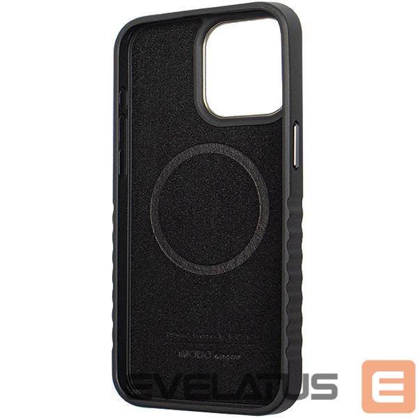 Muu telefoni lisavarustus Audi Audi Genuine Leather case with MagSafe for iPhone 15 Pro Max - black and red