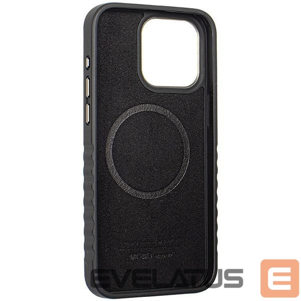 Muu telefoni lisavarustus Audi Audi Genuine Leather case with MagSafe for iPhone 15 Pro Max - black and red