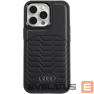 Muu telefoni lisavarustus Audi  Audi Synthetic Leather case with MagSafe for iPhone 13 Pro Max - black