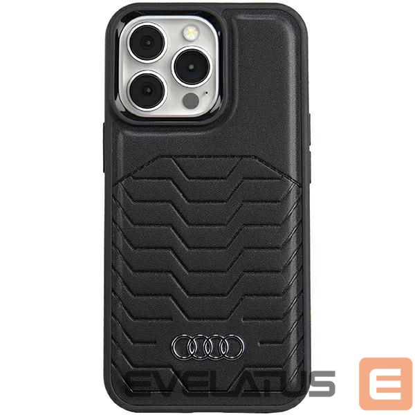 Muu telefoni lisavarustus Audi Audi Synthetic Leather case with MagSafe for iPhone 13 Pro Max - black