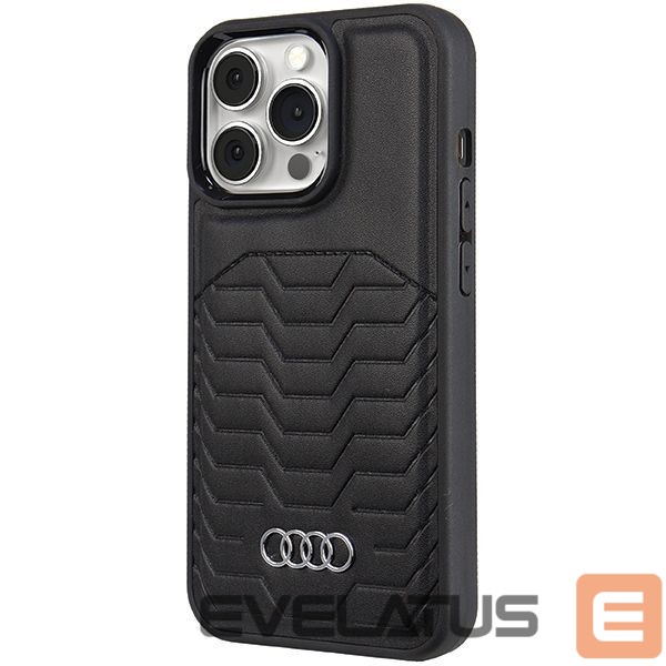 Muu telefoni lisavarustus Audi Audi Synthetic Leather case with MagSafe for iPhone 13 Pro Max - black