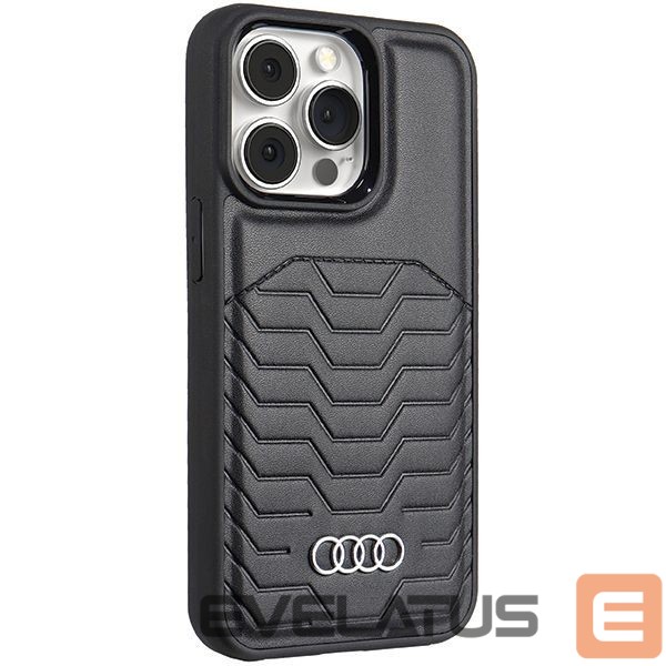 Muu telefoni lisavarustus Audi Audi Synthetic Leather case with MagSafe for iPhone 13 Pro Max - black