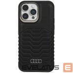 Muu telefoni lisavarustus Audi  Audi Synthetic Leather case with MagSafe for iPhone 15 Pro Max - black