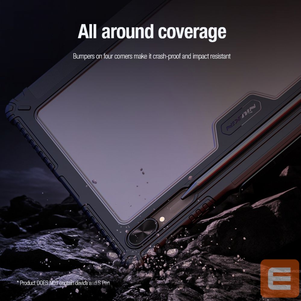 Tagakaaned Nillkin Nillkin Bumper Leather Case Pro case for Samsung Galaxy Tab S9+ - black
